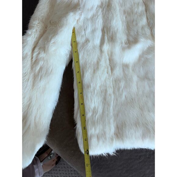 Vtg rabbit fur jacket, see pictures for condition, fits like a S - Picture 10 of 13
